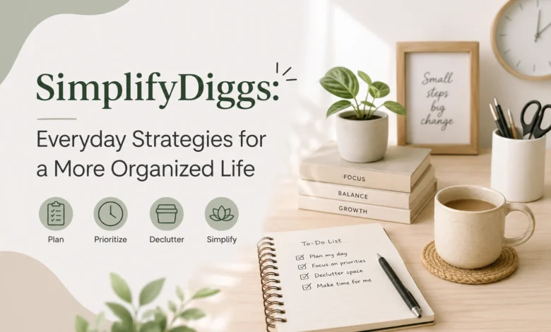 SimplifyDiggs Everyday Strategies for a More Organized Life