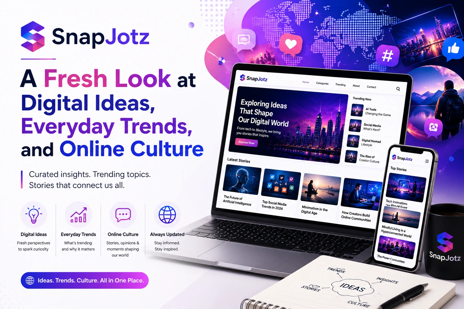 SnapJotz A Fresh Look at Digital Ideas, Everyday Trends, and Online Culture