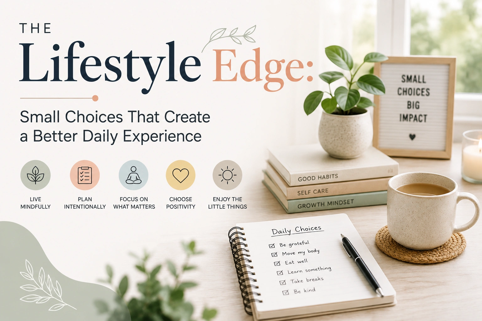 The Lifestyle Edge Small Choices That Create a Better Daily Experience