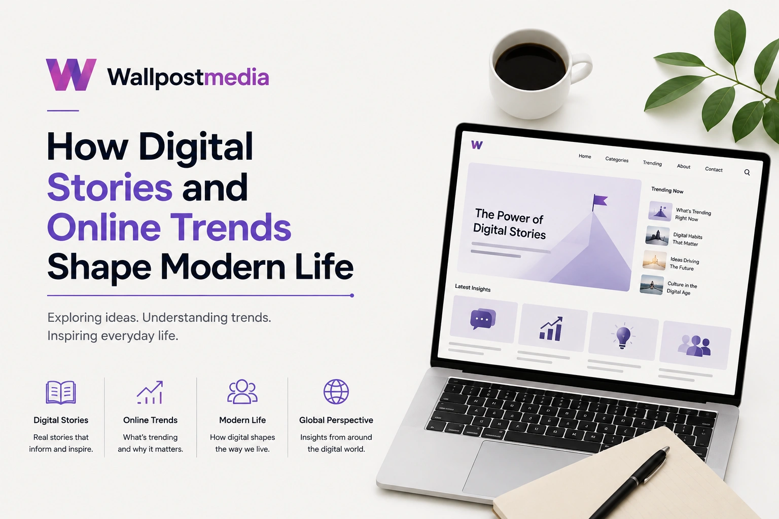 Wallpostmedia: How Digital Stories and Online Trends Shape Modern Life.