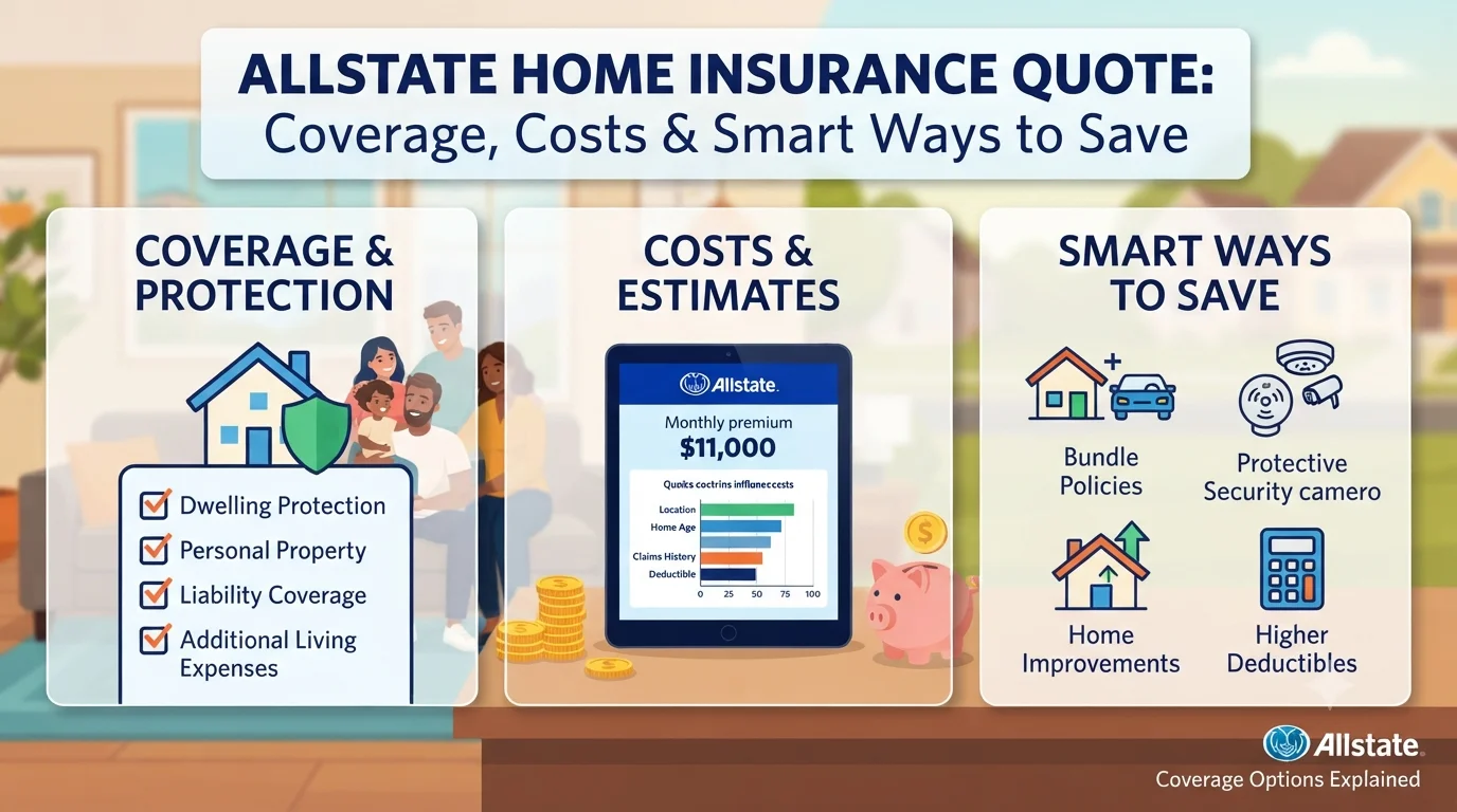 Allstate Home Insurance Quote Coverage, Costs & Smart Ways to Save