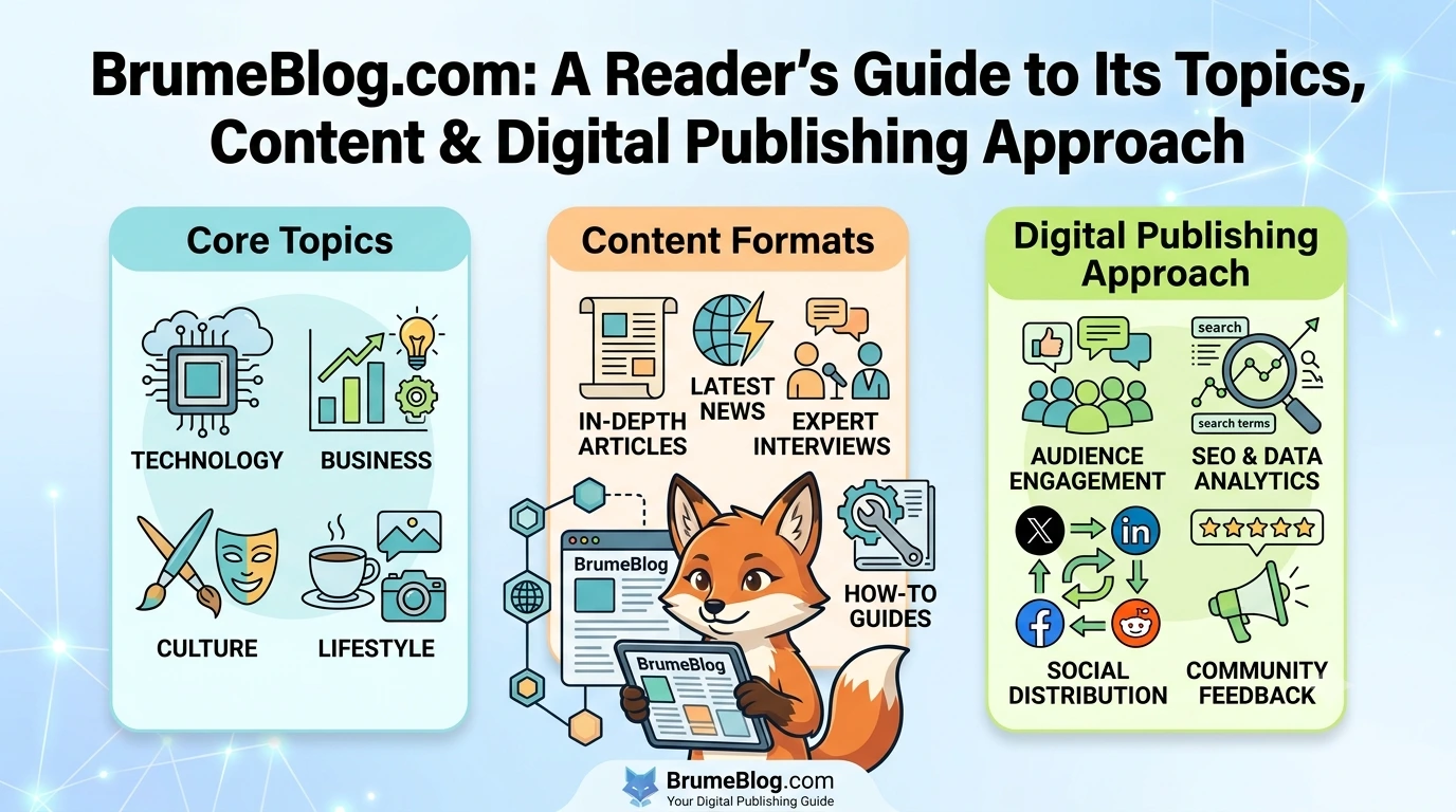 BrumeBlog.com A Reader’s Guide to Its Topics, Content & Digital Publishing Approach