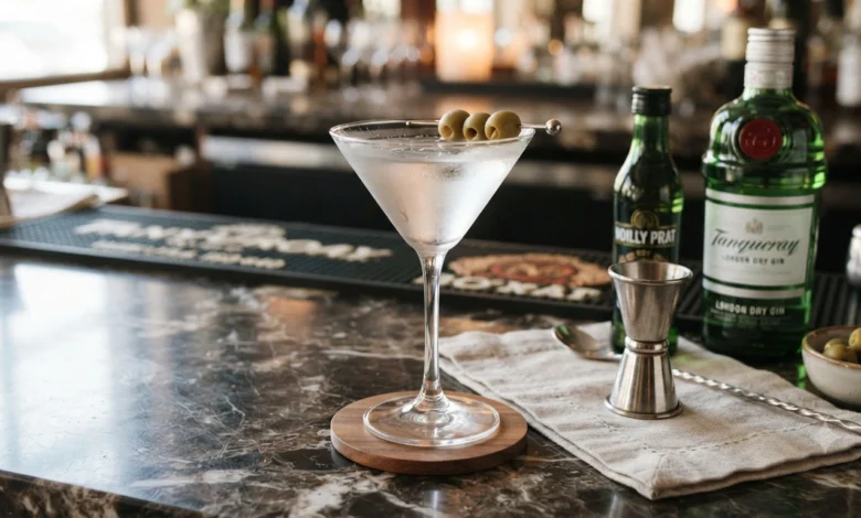 Classic Martini Recipe Ratios, Ingredients, Method and Expert Tips.