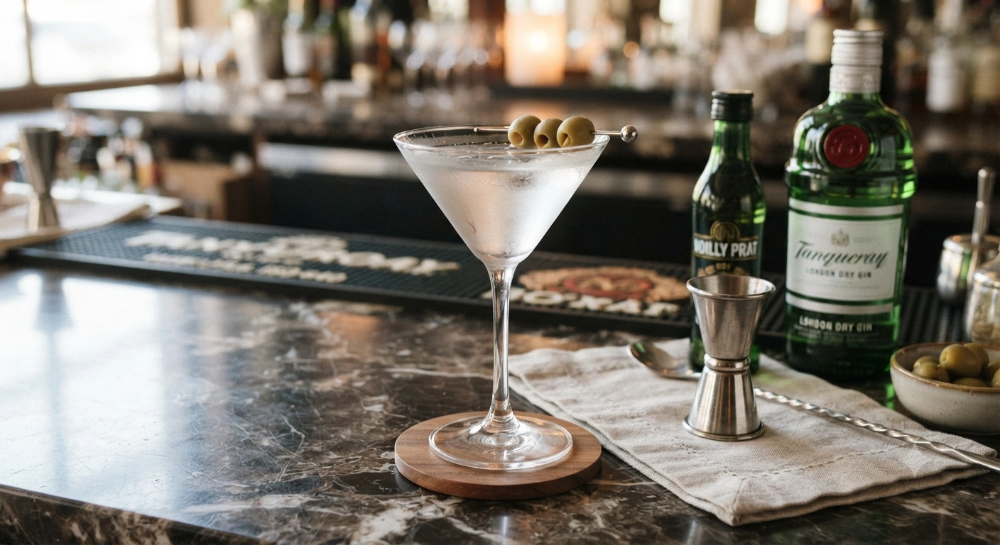Classic Martini Recipe Ratios, Ingredients, Method and Expert Tips.