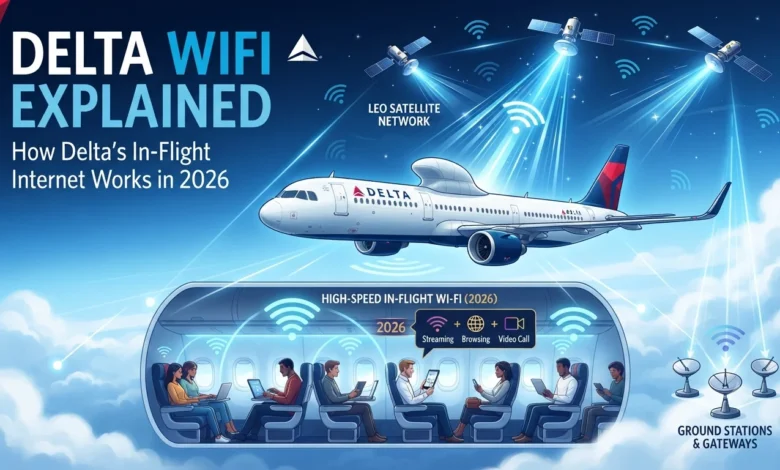 DeltaWiFi Explained How Delta’s In-Flight Internet Works in 2026.