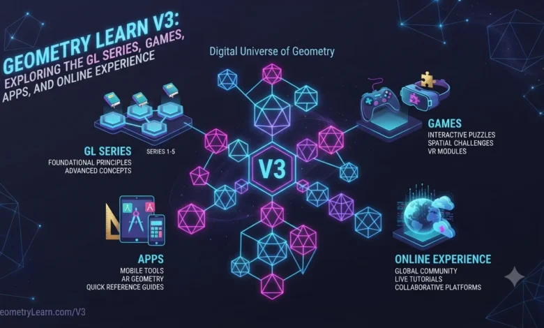 Geometry Learn V3 Exploring the GL Series, Games, Apps and Online Experience.