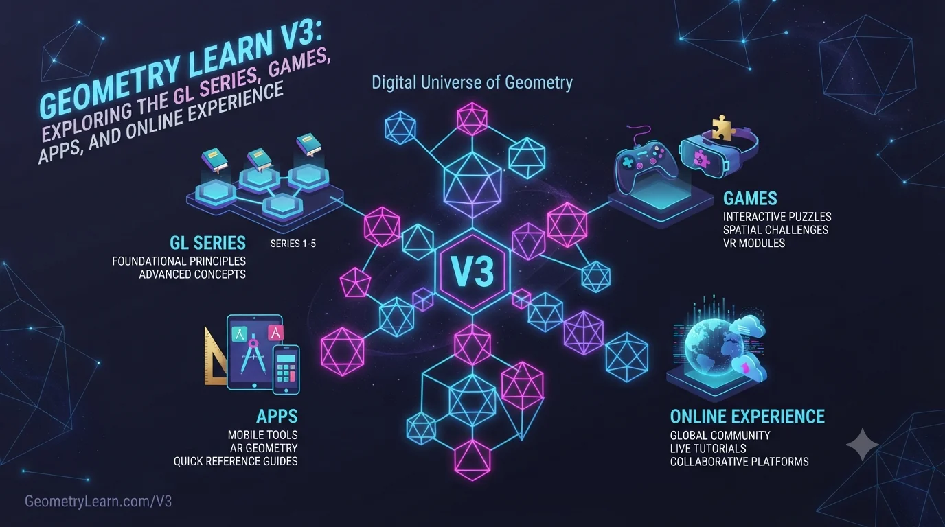 Geometry Learn V3 Exploring the GL Series, Games, Apps and Online Experience.