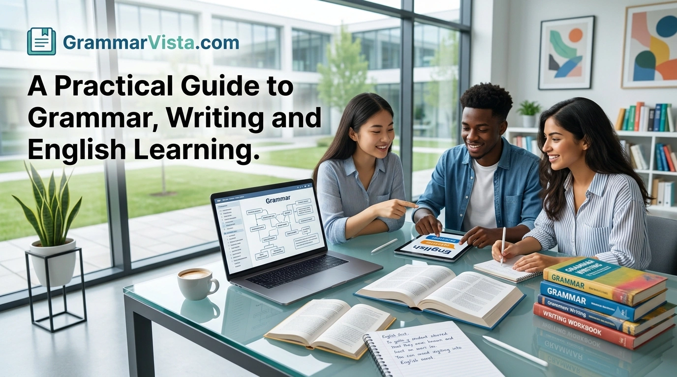 GrammarVista.com A Practical Guide to Grammar, Writing and English Learning.