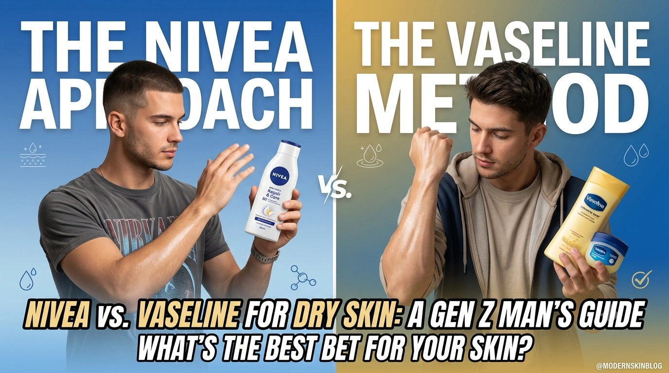 I Am a GenZ Man. Are Nivea Body Lotions Better Than Vaseline for Dry Skin.