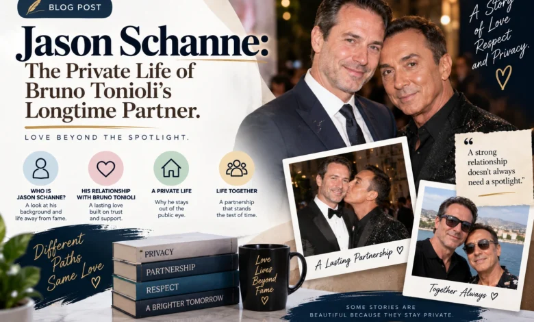 Jason Schanne The Private Life of Bruno Tonioli’s Longtime Partner