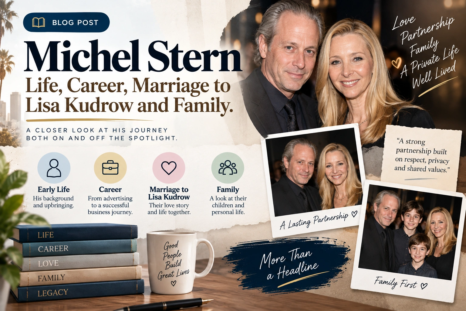 Michel Stern Life, Career, Marriage to Lisa Kudrow and Family.