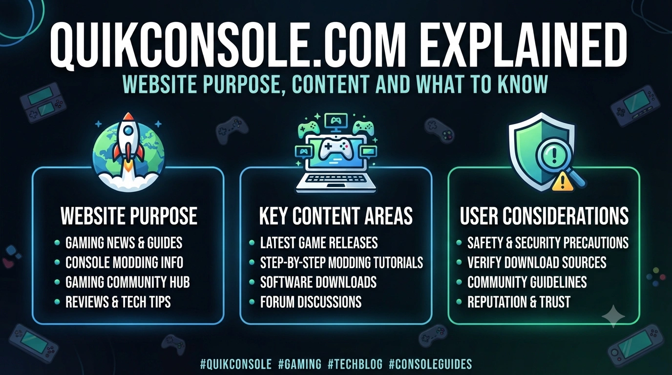QuikConsole.com Explained Website Purpose, Content and What to Know.