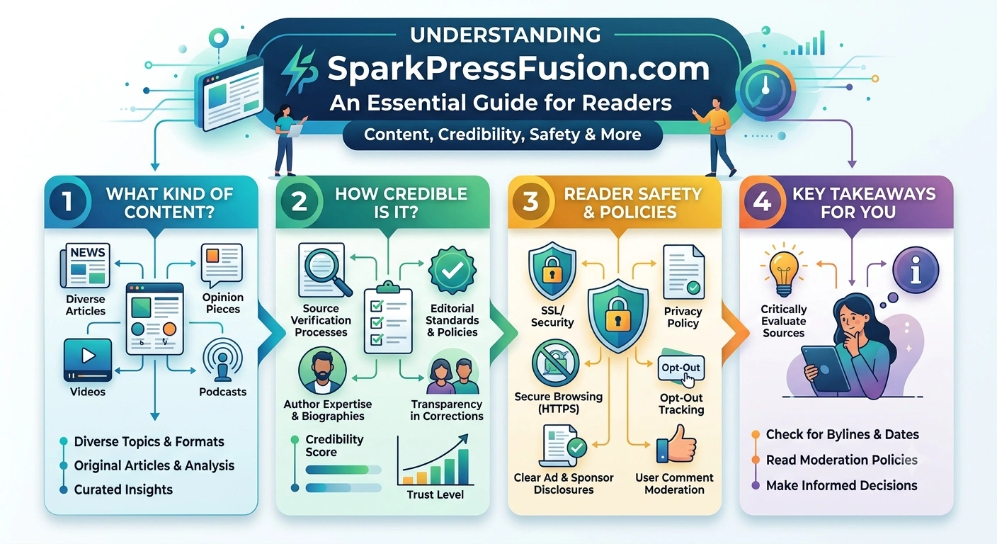 SparkPressFusion.com Explained: Content, Credibility, Safety and What Readers Should Know.