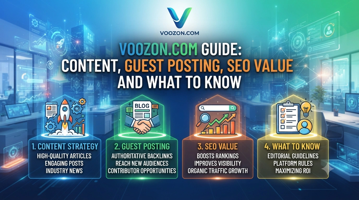 Voozon.com Guide Content, Guest Posting, SEO Value and What to Know.