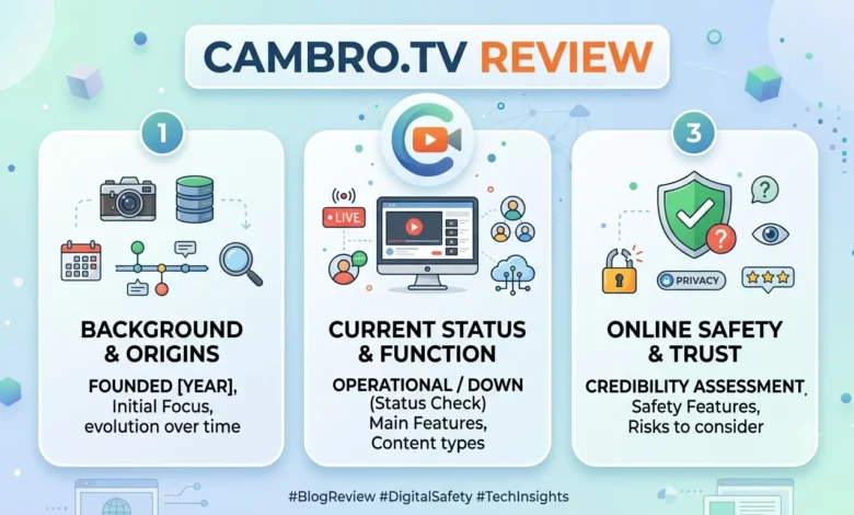 Cambro.tv Review Website Background, Current Status and Online Safety.