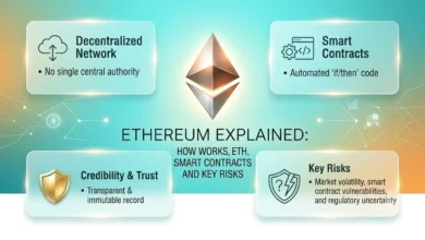 Ethereum supports ETH transfers, smart contracts, decentralised finance applications, digital asset marketplaces, blockchain games and staking.