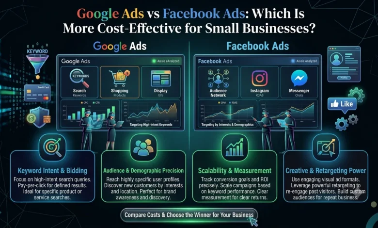 Google Ads vs Facebook Ads Which Is More Cost-Effective for Small Businesses.