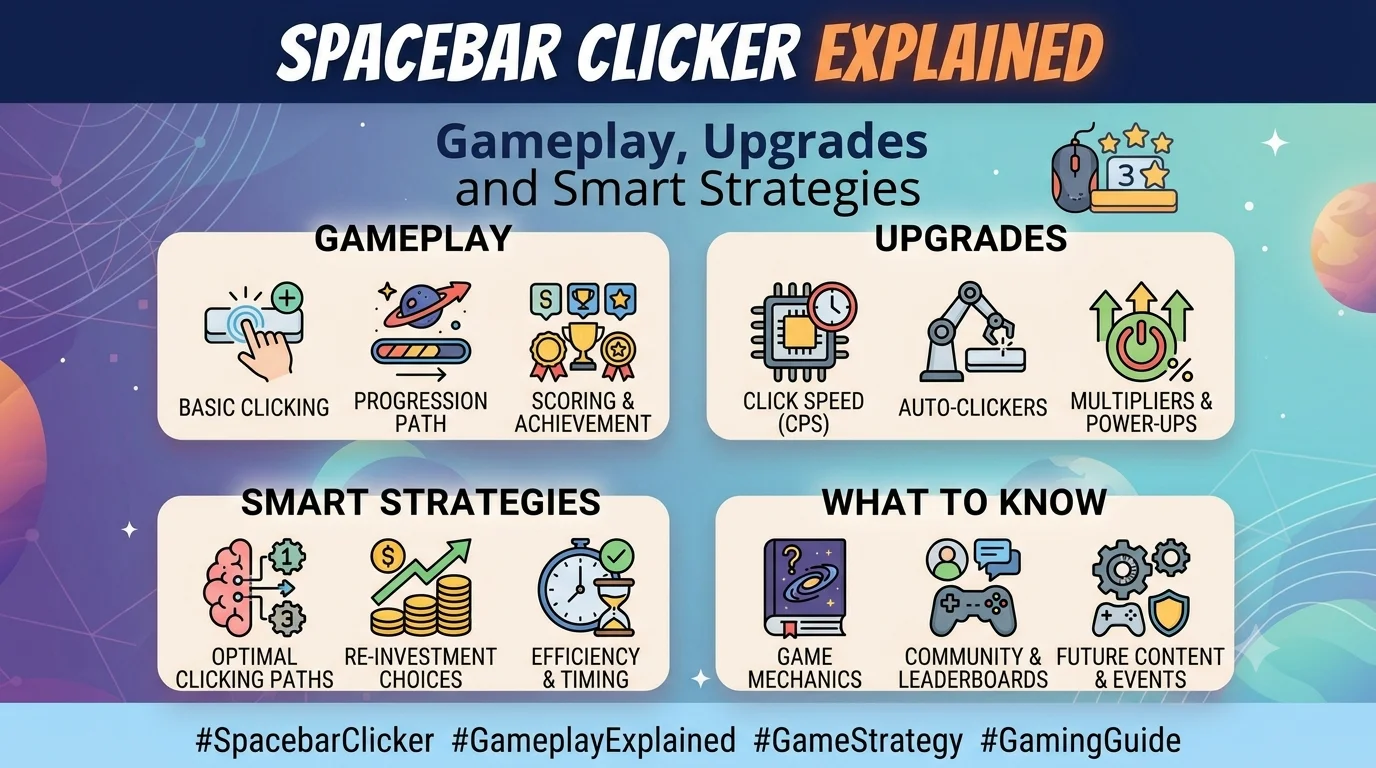 Spacebar Clicker Explained Gameplay, Upgrades and Smart Strategies.