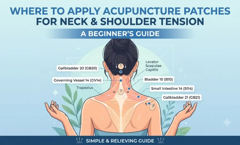 Where to Apply Acupuncture Patches for Neck and Shoulder Tension A Beginner’s Guide.